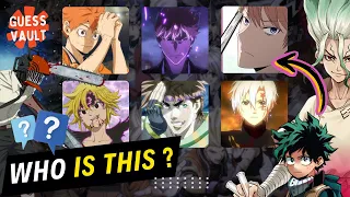 Name These 100 Anime Protagonists - Anime Quiz