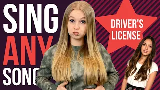 How To Sing Drivers License by Olivia Rodrigo