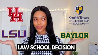 MY LAW SCHOOL REVEAL |  Law Schools I Applied To, Got Into & Scholarship Money I Received