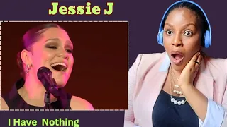 Jessie J -  I Have Nothing (Whitney Houston cover) LIVE at Baloise Session // Reaction.