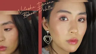 Natasha Denona Bloom Blush and Glow Palette tutorial