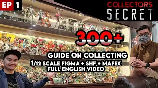 TIPS ON Collecting & displaying 1/12 toys PROPERLY ! 300+ SHF, REVO, MAFEX! MR ROBBIE! Full ENGLISH