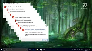 Windows 10 Crazy error preview