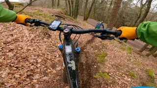 Mtb Tour Pfalz, Kalmit mit dem Rocky Mountain Altitude Powerplay, Moustache Game 9 und Haibike full7