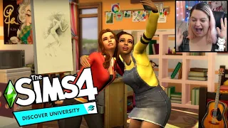 Live Reaction - Sims 4 Official Deep Dive into Discover University