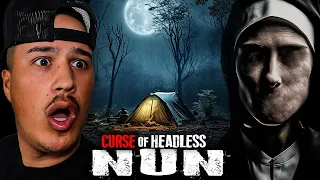 Our SCARIEST ENCOUNTER WITH The DEMON NUN | The FORBIDDEN WOODS (CAMPING in DEMONIC FOREST)