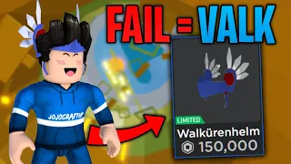 WALKÜRE für 150.000 ROBUX kaufen wenn Ich VERLIERE in Tower of Hell | Roblox/Deutsch