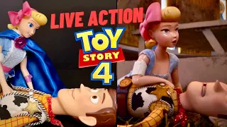 Live Action Toy Story 4 Woody Breaks Bo Peeps Arm