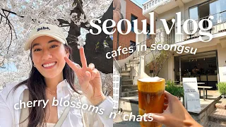 🌸 Korea Diaries, Ep. 1 | Wholesome Day Exploring Seongsu & Seoul Forest | Seoul Vlog