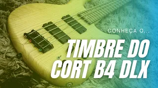 [Demo] Timbre Baixo Cort Action DLX ASH OPN | 4 Cordas | Pre Mark Bass Ativo