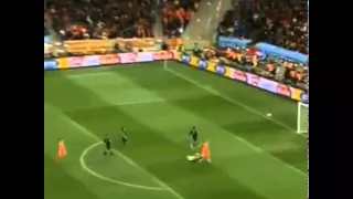 Casillas incredible save to deny robben in the WC final 2010