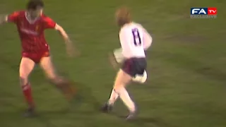 Bryan Robson stunning goal - Manchester United vs Liverpool - FA Cup semi final replay 1985