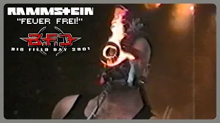 Rammstein - Feuer Frei! LIVE at Big Field Day, Gilford, USA (14.07.2001) | [Pro-Shot]