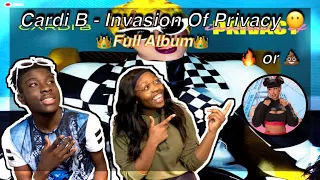 BEST FEMALE RAPPER!?!💗🔥| Cardi B - Invasion Of Privacy ALBUM REACTION | UK🇬🇧