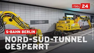 Gesundbrunnen bis Südkreuz: Nord-Süd-Tunnel der Berliner S-Bahn wird gewartet