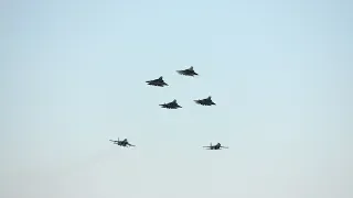 MAKS 2019 Sukhoi  Su-57 Su-34 and Su-35