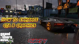 HOW TO ENHANCE GTA V GRAPHICS Using QuantV 2.0 || in Hindi || Step by Step |