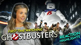 Amelia ain't afraid of no GHOSTBUSTERS (1984) Movie Reaction FIRST TIME WATCHING