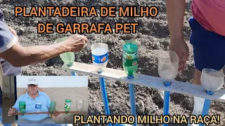 PLANTADEIRA DE MILHO DE GARRAFA PET