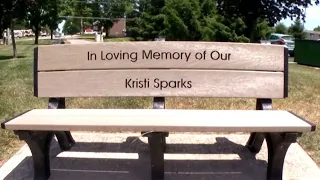 Recycled bench honors life of waste management employee