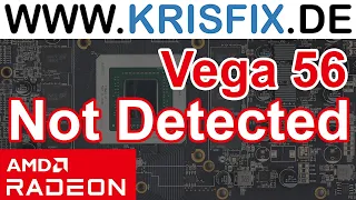 Radeon RX Vega 56 graphics card Repair [Not Detected] #amd #gpurepair