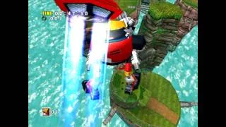 Sonic Adventure DX (PC): A-Button Challenge - Gamma - Windy Valley (1 Jump)