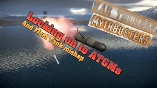 Lock on to ATGMs and Amphibious Tanks Carrying Other Tanks - War Thunder Mythbusters