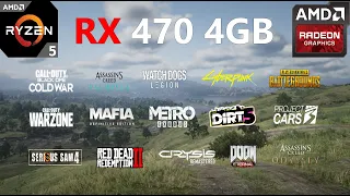 RX 470 4GB Test in 20 Games in 2020