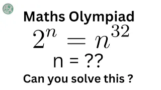 Math Olympiad 2^n=n^2 😊 | Math Olympiad Problems | Algebra @Mamtamaam