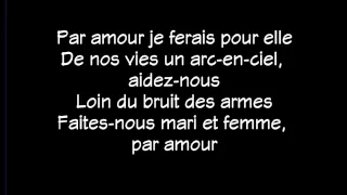 Romeo et Juliette - Par Amour paroles