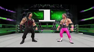 WWE Mayhem Gameplay | Versus Mode | Roman Reigns vs Bret Hart