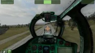 Arma 2: Fun with Mi-24 helicopter