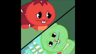 FLIPPY X FLAKY LOYALTY IN LOVE 😘 #happytreefriends2022 #shorts #flippyxflaky #htf2022 #comics