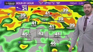 Northeast Ohio weather forecast: A very rainy and windy Friday