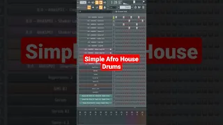 How To Make Afro House Drums 🥁🥁🥁