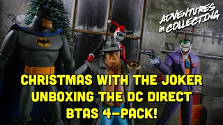 Unboxing the McFarlane Toys DC Direct Batman The Animated Series Walmart Exclusive 4-Pack