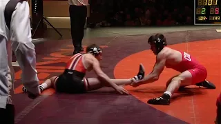 149lbs Yianni Diakomihalis (Cornell) vs Caleb Hanson (Virginia Tech)