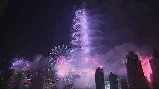 2013 Highlight Video of the Downtown Dubai New Year's Eve Fireworks