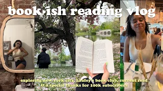 a book-ish reading vlog 🧺🦢🧸 Laufey's bookclub, exploring NYC and my current read
