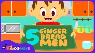 Five Gingerbread Men - The Kiboomers Preschool Songs For Christmas