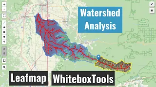 ICRW Conference Workshop - An Introduction to Watershed Analysis with Leafmap and WhiteboxTools