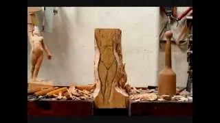 "wood carving"  time lapse by Heinrich Eder