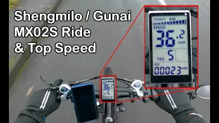 Shengmilo / Gunai MX02S 1000w eBike - Ride & Top Speed