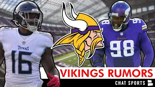 Vikings Rumors On Linval Joseph, Treylon Burks & Dalton Risner