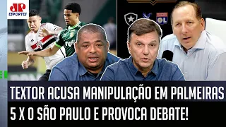 "ISSO É BEM CONSTRANGEDOR! Sinceramente, o Textor está..." ACUSAÇÃO sobre Palmeiras 5 x 0 São Paulo!