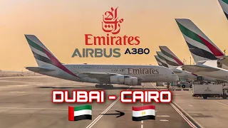 Trip Report | Emirates | Dubai 🇦🇪 to Cairo 🇪🇬 | Airbus A380