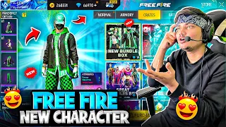 Free Fire I Got New Character😍 Noob To Hacker In 10,000 Diamonds💎 -Garena Free Fire