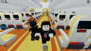 Roblox Vacation [Story] (Yellow or orange plane)