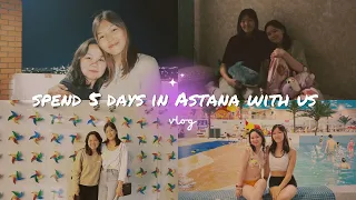 vlog: поездка в Астану💞🫶🏻✈️