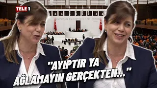 Meral Danış Beştaş AKP Sıralarına Gülerek Seslendi: "Dün Dayak Yedik" Demişsiniz, Ağlamayın...